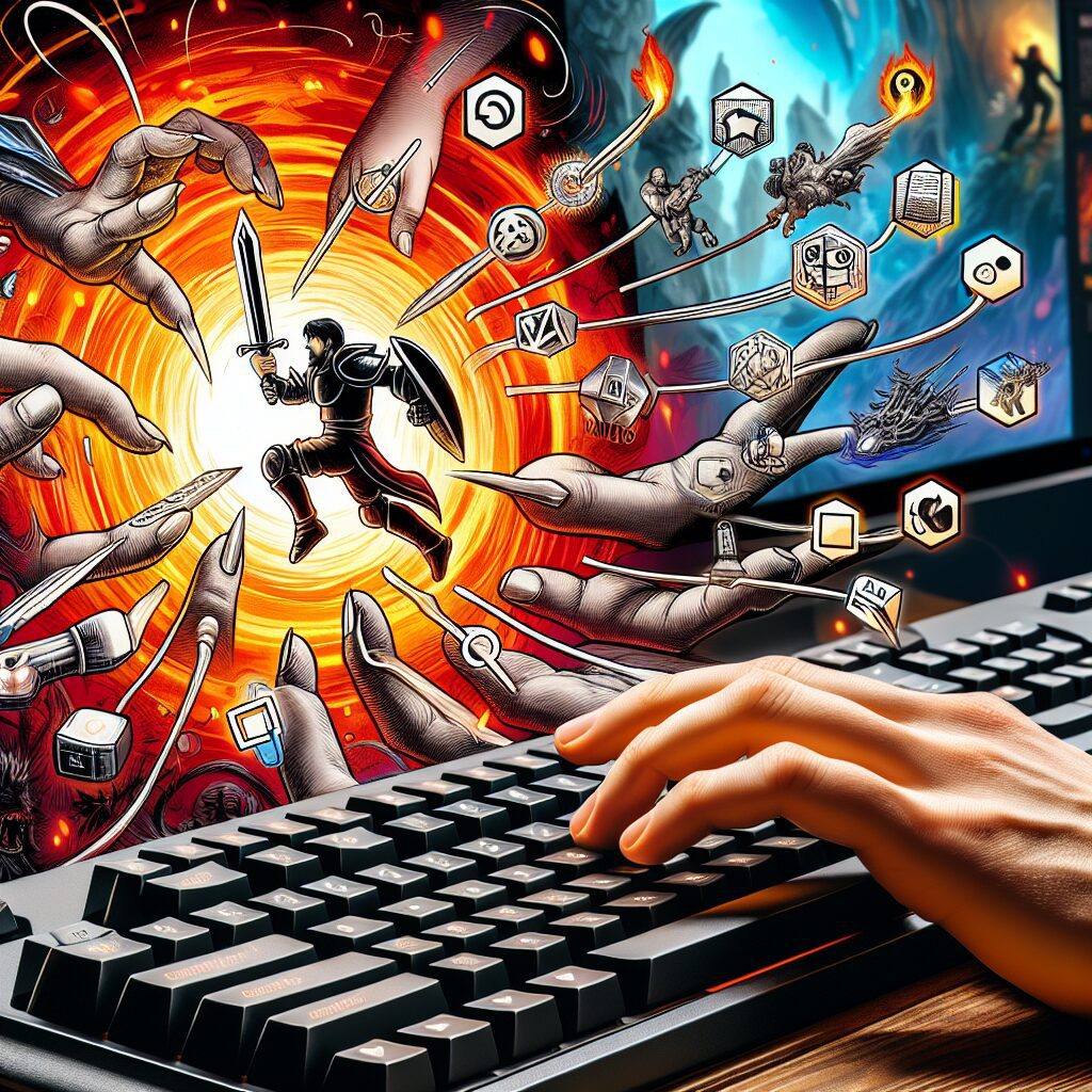 Les raccourcis clavier pour les jeux vidéo sur PC
