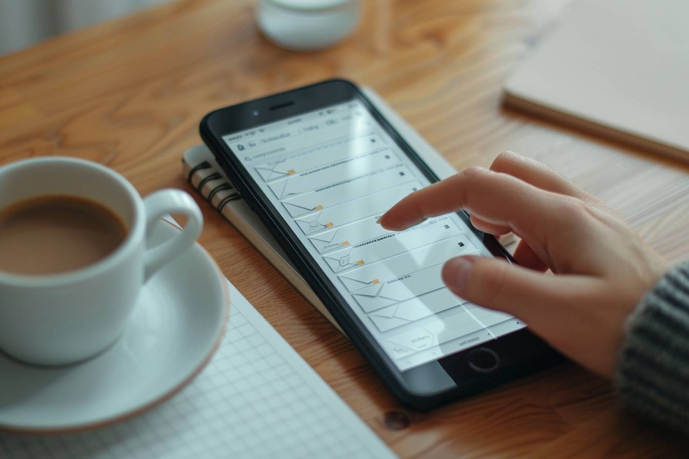 Comment utiliser les touches de navigation pour une gestion rapide de vos e-mails
